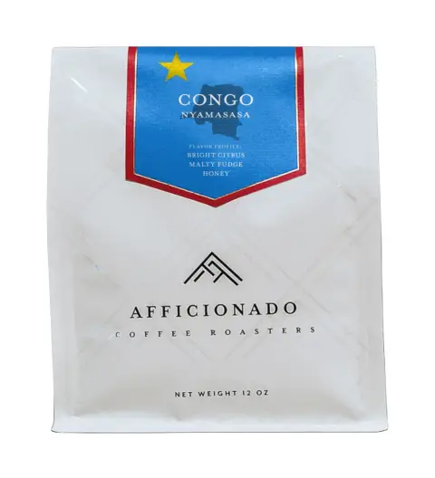 Afficionado Congo Nyamasasa - Bright Citrus, Malty Fudge, Honey - 12oz